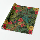 Tropengarten Geschenkpapier (Ungerollt)