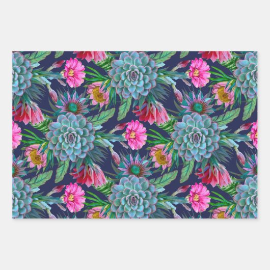 Tropengarten Geschenkpapier Set (Vorderseite 3)