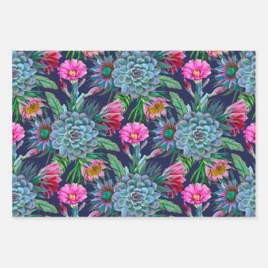 Tropengarten Geschenkpapier Set (Vorderseite 2)