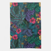 Tropengarten Geschirrtuch (Vertikal)