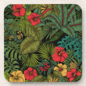 Tropengarten Getränkeuntersetzer (Vorderseite)