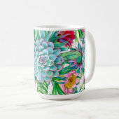 Tropengarten Kaffeetasse (VorderseiteRechts)