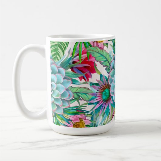 Tropengarten Kaffeetasse (Links)