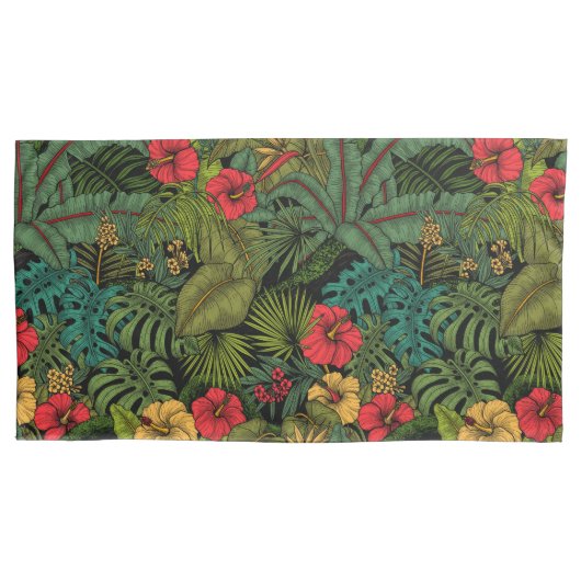 Tropengarten Kissenbezug (Vorderseite-Links)