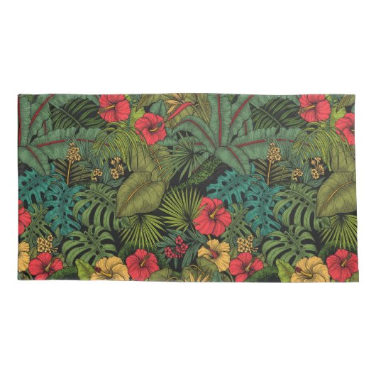 Tropengarten Kissenbezug (Rückseite-Links)