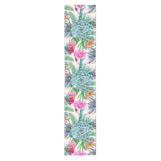 Tropengarten Kurzer Tischläufer (Vorderseite)