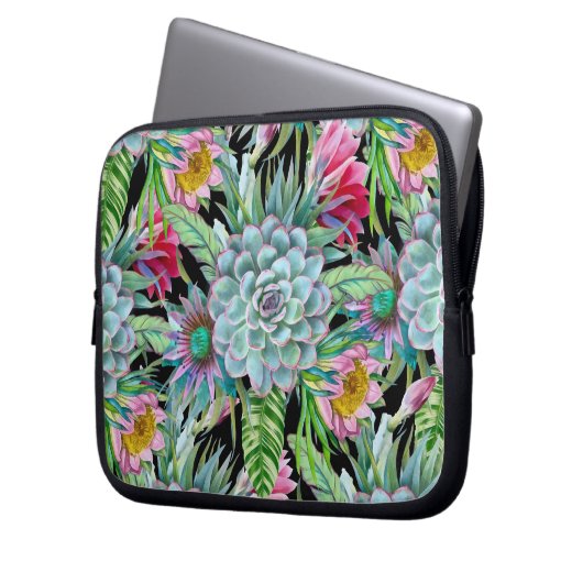 Tropengarten Laptopschutzhülle (Vorderseite Links)