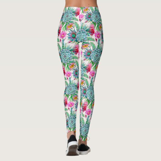 Tropengarten Leggings (Rückseite)
