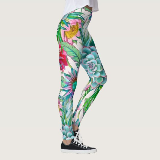 Tropengarten Leggings (Rechts)