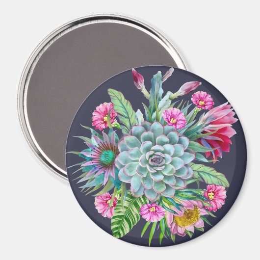 Tropengarten Magnet (Vorderseite/Rückseite)