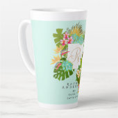 Tropengarten Monogram Green Milchtasse (Linke Ecke)
