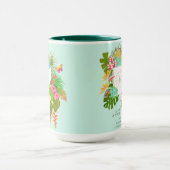 Tropengarten Monogram Green Tasse (Zentrum)