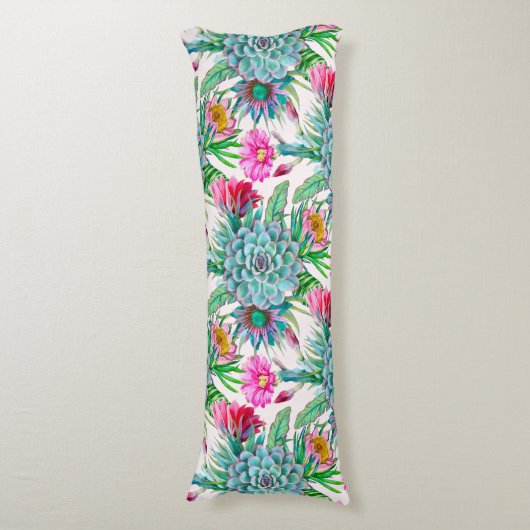 Tropengarten Seitenschläferkissen (Vorderseite Vertikal)