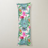 Tropengarten Seitenschläferkissen (Rückseite (Vertikal))