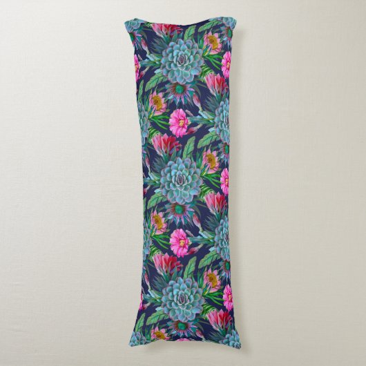 Tropengarten Seitenschläferkissen (Vorderseite Vertikal)