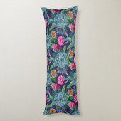 Tropengarten Seitenschläferkissen (Rückseite (Vertikal))