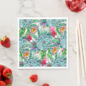 Tropengarten Serviette (Beispiel)