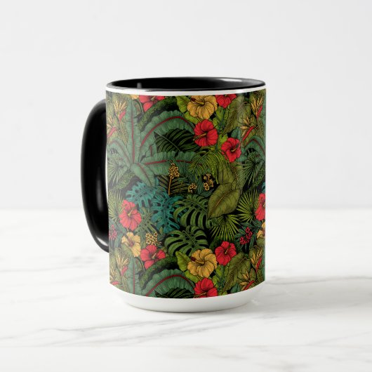 Tropengarten Tasse (Vorderseite Links)
