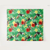 Tropengarten Wandteppich (Vorderseite (Horizontal))