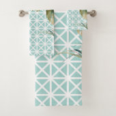 Tropengitter des MCM Badhandtuch Set (Insitu)