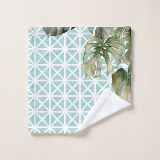 Tropengitter des MCM Badhandtuch Set (Waschlappen)