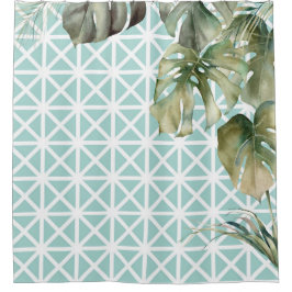 Tropengitter des MCM Duschvorhang