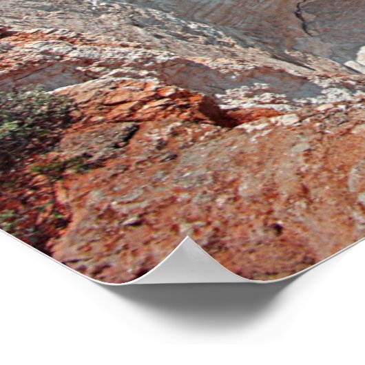 Tropengriechische Insel Poster (Ecke)