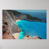 Tropengriechische Insel Poster (Vorne)