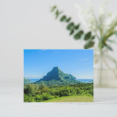Tropengrüne Postkarte Moorea (Stehend Vorderseite)