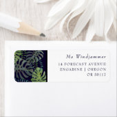 Tropengrüne Rücksendeadresse (Insitu)