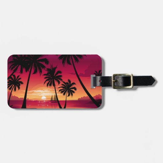 Tropenhäuser Gepäckanhänger (Vorderseite horizontal)