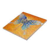 Tropenillo V1 - der blaue Schmetterling Fliese (Seite)