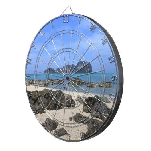 Tropeninsel Dartscheibe (Vorderseite rechts)