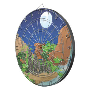 Tropeninsel Dartscheibe