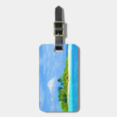 Tropeninsel Gepäckanhänger (Vorderseite vertikal)