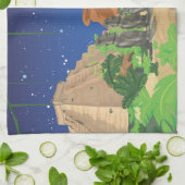 Tropeninsel Handtuch (Gefaltet)