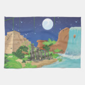 Tropeninsel Handtuch (Horizontal)