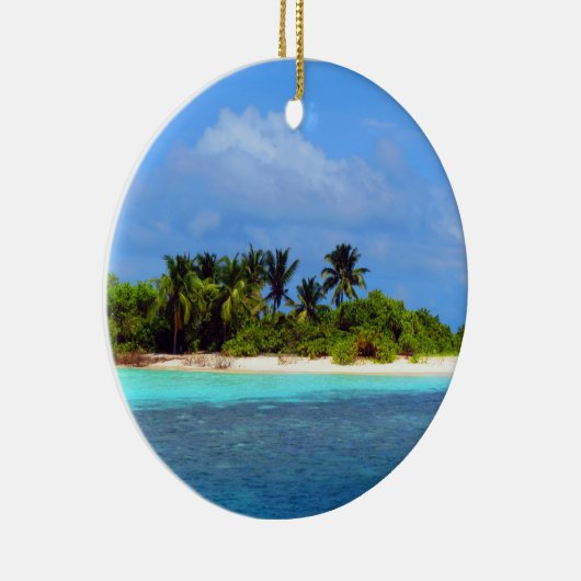 Tropeninsel Keramikornament (Rechts)