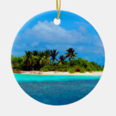 Tropeninsel Keramikornament (Vorne)