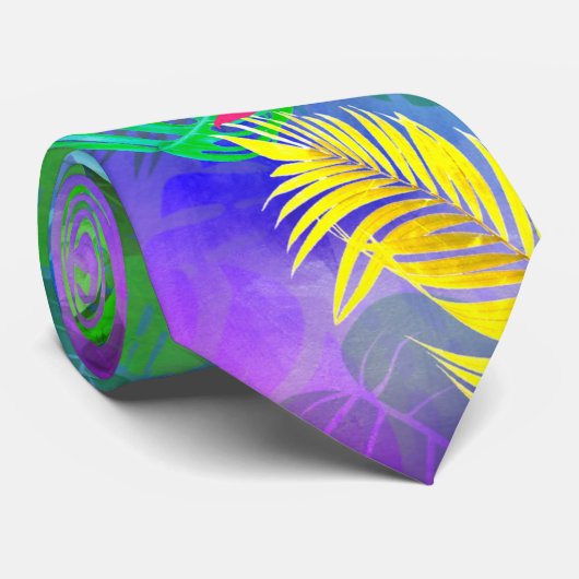 Tropeninsel Krawatte (Gerollt)