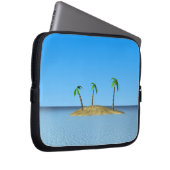 Tropeninsel Laptopschutzhülle (Vorne Rechts)