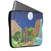 Tropeninsel Laptopschutzhülle (Vorne Rechts)