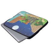 Tropeninsel Laptopschutzhülle (Vorne Knopf)