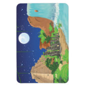 Tropeninsel Magnet (Vertikal)