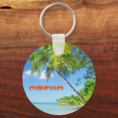 Tropeninsel Mauritius Schlüsselanhänger (Vorderseite)