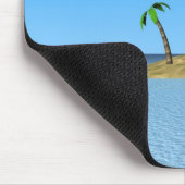 Tropeninsel Mousepad (Ecke)