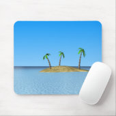 Tropeninsel Mousepad (Mit Mouse)