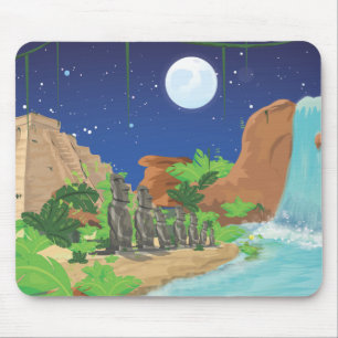 Tropeninsel Mousepad