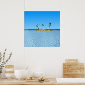 Tropeninsel Poster (Küche)