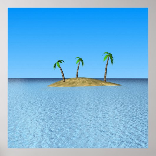 Tropeninsel Poster (Vorne)